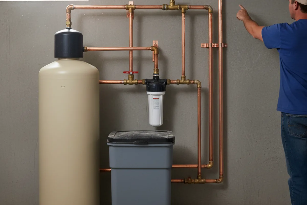 Whole-house water treatment system installed in Fort Hill